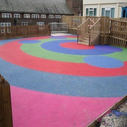 Outdoor Surfacing for Playgrounds in Newtown 12