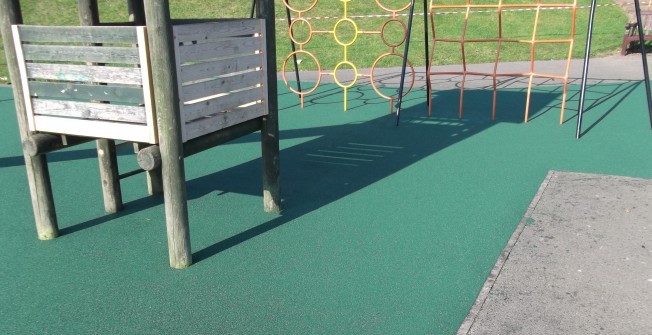 Rubber Play Surfacing in Weston