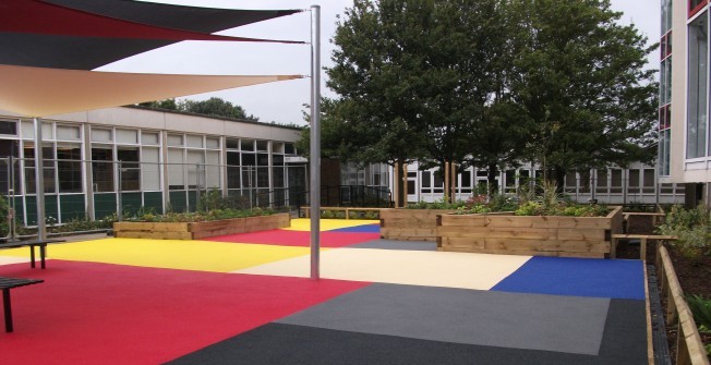 Wetpour Play Area in Bridge End