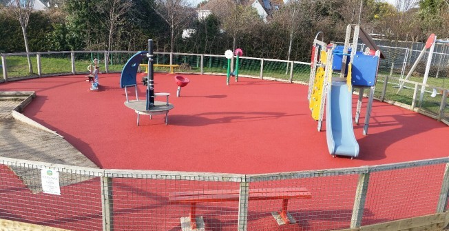Soft Playground Surfacing in Broad Oak