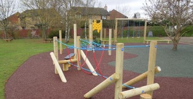 Playground Rubber Bark in Upton