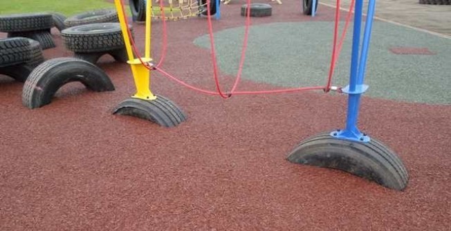 Playground Mulch Surfaces in Newtown