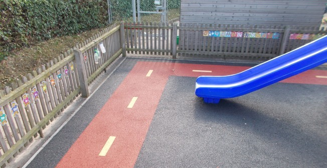 Playground Safety Surfacing Designs in Lane End