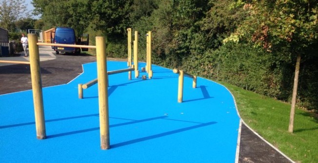 Playground Safety Surfaces in Bridge End