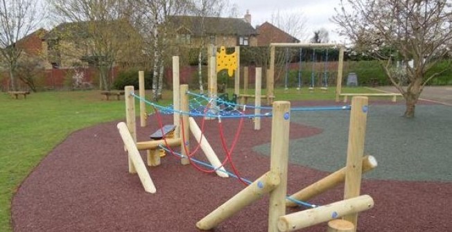 Playground Rubber Bark in Newton